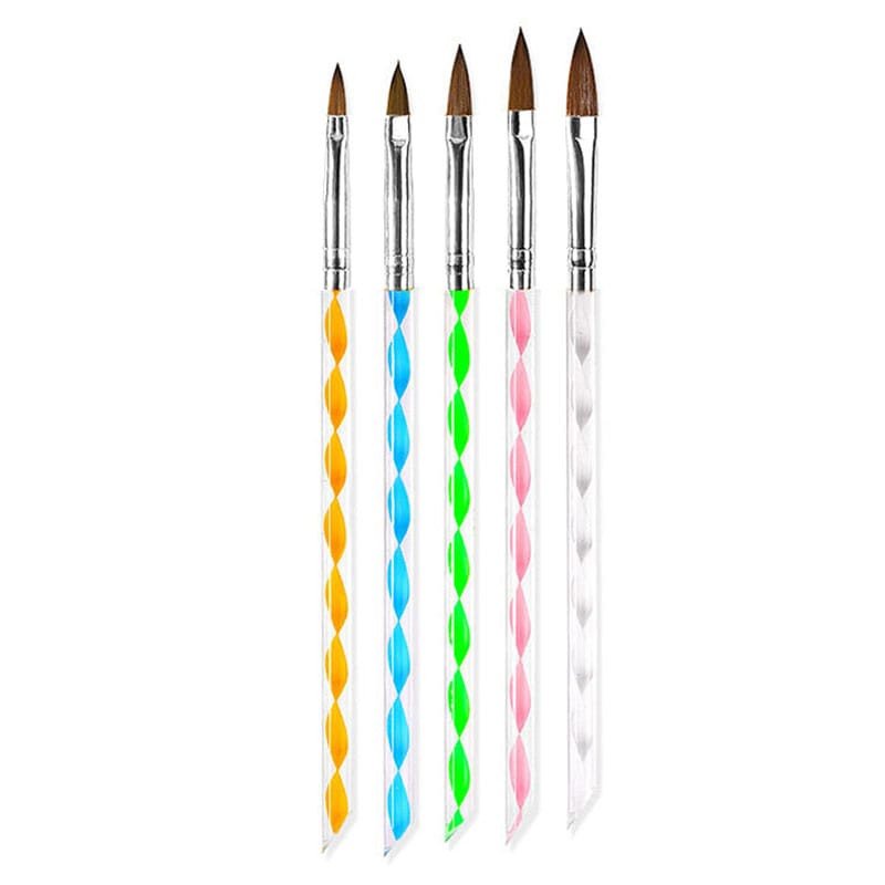 Jeu Pinceau Acrylic Multicolor 5Pcs - MJB017